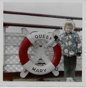 Me crossing the north Atlantic in winter.