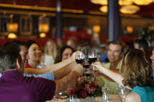 Wine collections on cruise ships cater to all tastes and offer unique programs to taste and learn about different wines, whether youre an expert or simply curious. Photo courtesy of Holland America Line (PRNewsfoto/Carnival Corporation & plc)